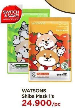 Promo Harga WATSONS Shibainc Facial Mask  - Watsons