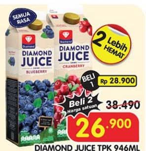 Promo Harga Diamond Juice All Variants 946 ml - Superindo