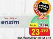 Promo Harga ENZIM Pasta Gigi Mint 124 gr - Superindo