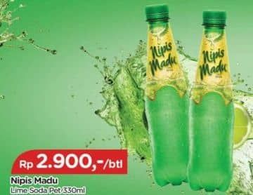 Promo Harga Nipis Madu Lime Soda 330 ml - TIP TOP