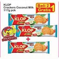 Promo Harga KLOP Crackers 117 gr - Indomaret