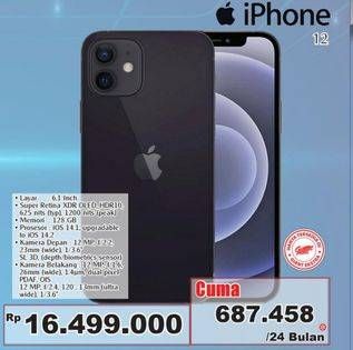 Promo Harga APPLE iPhone 12  - Giant
