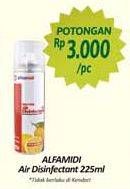 Promo Harga ALFAMIDI Air Disinfectant 225 ml - Alfamidi