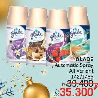 Promo Harga Glade Matic Spray Refill All Variants 146 ml - LotteMart