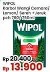 Promo Harga Wipol Karbol Wangi Cemara, Lemon, Sereh Jeruk 750 ml - Indomaret