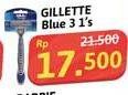 Promo Harga Gillette Blue 3  - Alfamidi