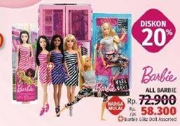 Promo Harga Barbie All Variants  - LotteMart