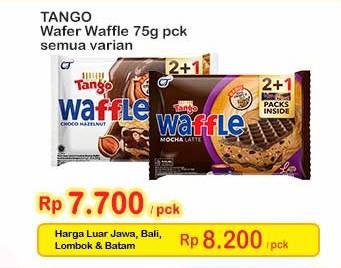 Promo Harga Tango Waffle All Variants 75 gr - Indomaret