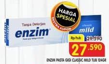 Promo Harga Enzim Pasta Gigi Classic Mild 124 gr - Superindo