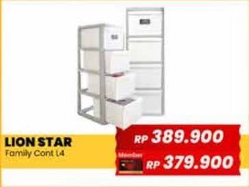 Promo Harga Lion Star Family Container L4  - Yogya