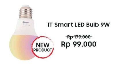 Promo Harga IT. Smart LED Bulb 9W 1 pcs - Erafone
