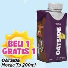 Promo Harga Oatside UHT Milk Mocha 200 ml - Alfamart