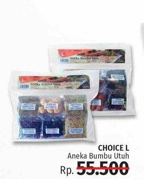 Promo Harga CHOICE L Aneka Bumbu Utuh  - LotteMart