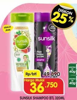 Promo Harga Sunsilk Shampoo All Variants 340 ml - Superindo