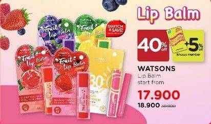 Promo Harga Watsons Lip Care  - Watsons