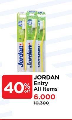 Promo Harga Jordan Kids Toothbrush  - Watsons