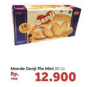 Promo Harga MONDE Genji Pie 85 gr - Carrefour