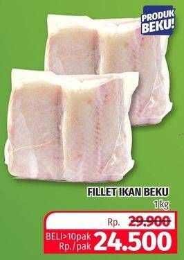 Promo Harga Fillet Ikan Beku 1 kg - Lotte Grosir