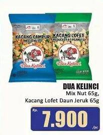 Promo Harga DUA KELINCI Kacang Mix Nut, Lofet 70 gr - Hari Hari