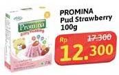 Promo Harga Promina Silky Puding Strawberry 100 gr - Alfamidi