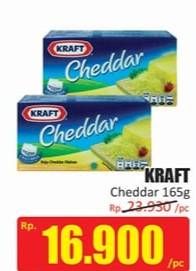 Promo Harga KRAFT Cheese Cheddar 165 gr - Hari Hari