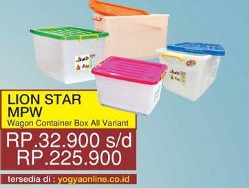 Promo Harga LION STAR Wagon Container All Variants  - Yogya