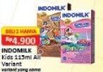 Promo Harga INDOMILK Susu UHT Kids All Variants per 2 pcs 115 ml - Alfamart