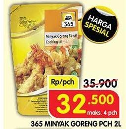 Promo Harga 365 Minyak Goreng 2000 ml - Superindo