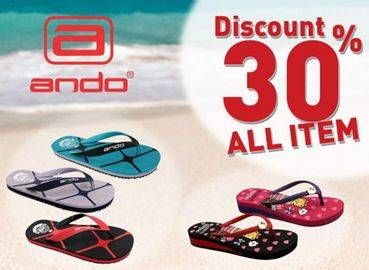 Promo Harga ANDO Sandal All Variants  - Giant