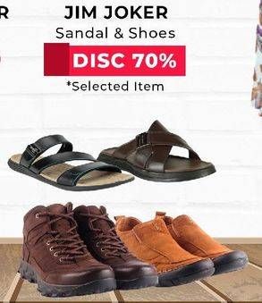 Promo Harga Jim Joker Sandal & Sepatu  - Carrefour