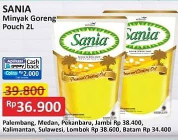 Promo Harga Sania Minyak Goreng 2000 ml - Alfamart