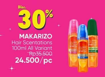 Promo Harga Makarizo Hair Energy Scentsations All Variants 100 ml - Guardian