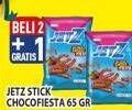 Promo Harga Jetz Stick Snack Chocofiesta 65 gr - Hypermart