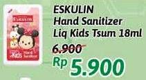 Promo Harga ESKULIN Kids Hand Sanitizer Tsum-Tsum 18 ml - Alfamidi