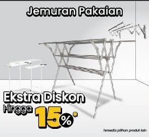 Promo Harga Jemuran  - COURTS