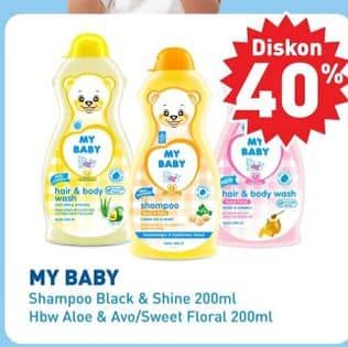 Promo Harga My Baby Hair & Body Wash/Shampoo  - Hypermart