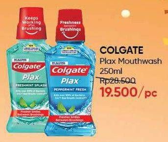 Promo Harga COLGATE Mouthwash Plax 250 ml - Guardian