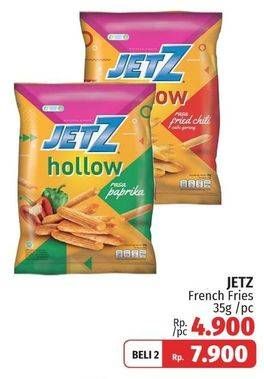 Promo Harga Jetz Hollow Snack Fried Chilli, Paprika 35 gr - LotteMart