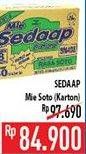 Promo Harga SEDAAP Mie Kuah Soto per 40 pcs 75 gr - Hypermart