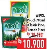 Promo Harga WIPOL Karbol Wangi Classic Pine, Lemon Pine 780 ml - Hypermart
