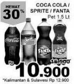 Promo Harga COCA COLA Minuman Soda 1500 ml - Giant