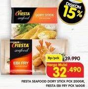 Promo Harga FIESTA Seafood Dory Stick/ Eby Fry  - Superindo