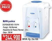 Promo Harga MIYAKO WD-190 PH | Water Dispenser 3500 ml - Hypermart