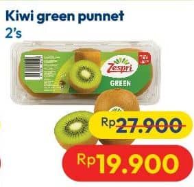 Promo Harga Kiwi Green Zespri, Punnet 2 pcs - Hypermart