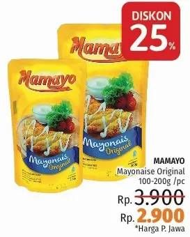 Promo Harga MAMAYO Mayonnaise 100 ml - LotteMart
