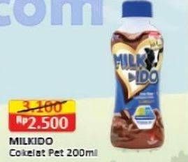 Promo Harga Milk Ido Susu Segar Cokelat 200 ml - Alfamart