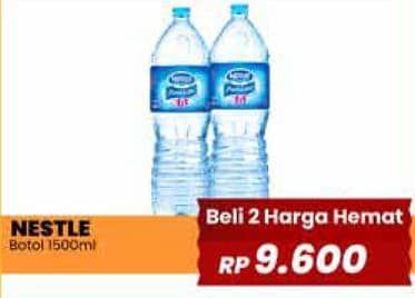 Promo Harga Nestle Pure Life Air Mineral 1500 ml - Yogya
