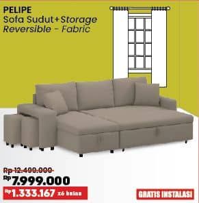 Promo Harga Courts Pelipe Sofa Multifungsi | Fabric   - COURTS