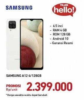 Promo Harga SAMSUNG Galaxy A12  - Carrefour