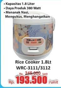 Promo Harga Welhome WRC-3111/WRC-3112  - Hari Hari